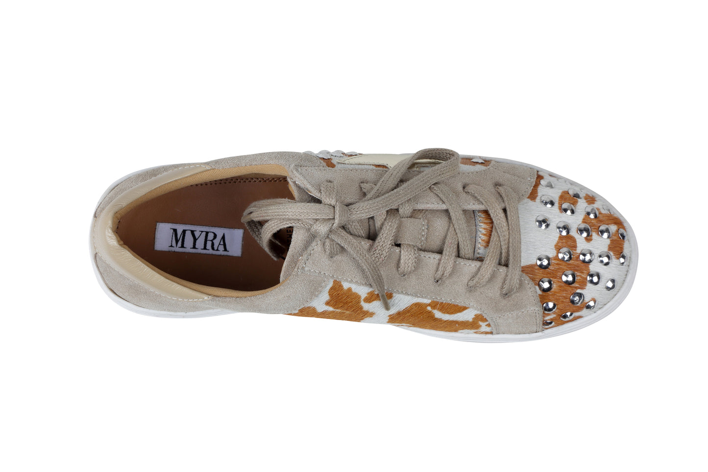 Cow Hide Grin Sneakers