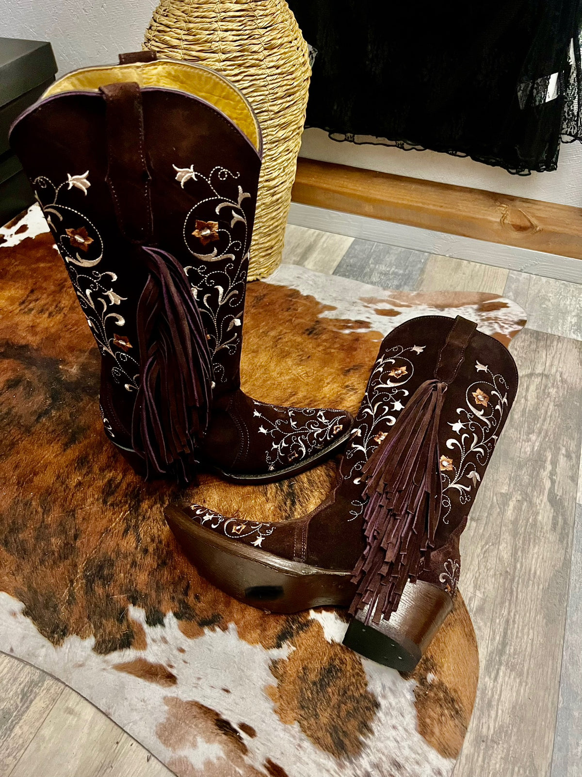Rustic Wildflower Boots