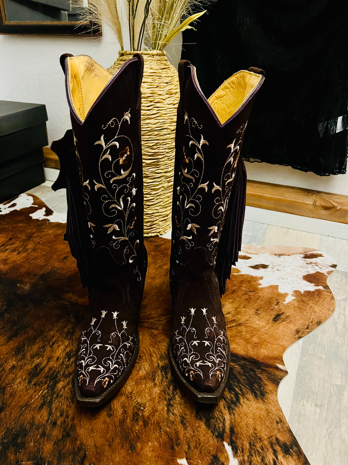 Rustic Wildflower Boots