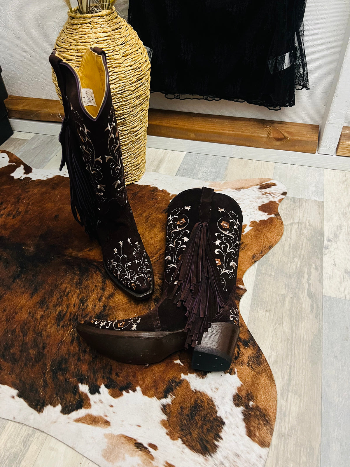 Rustic Wildflower Boots