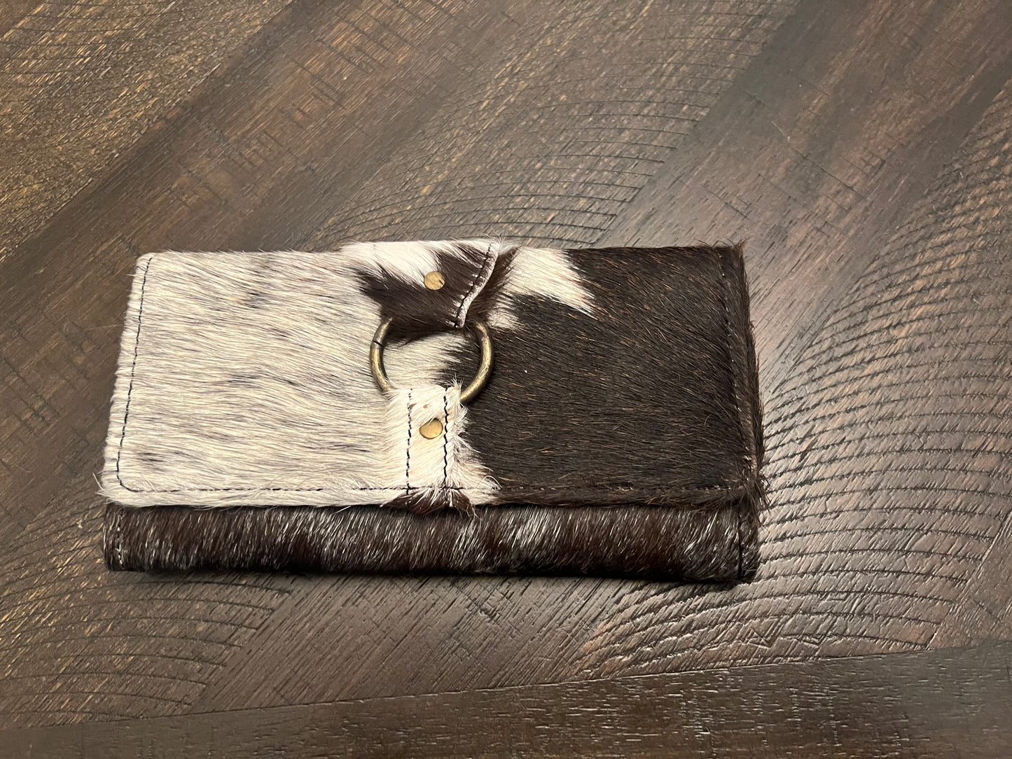 Black and White Alone Wallet