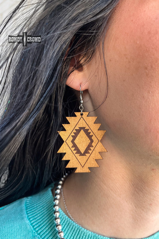 Aztec Cowgirl Earrings