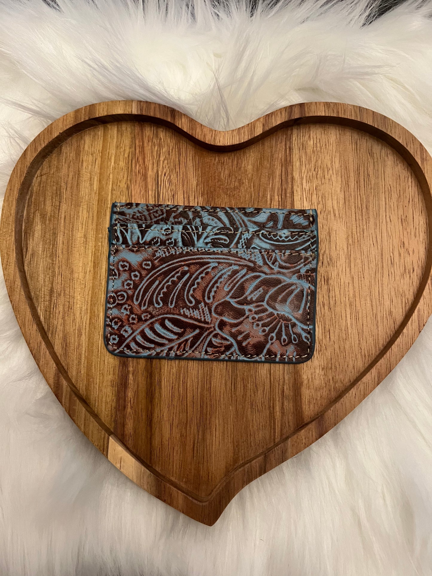 Prairie Spring Credit Card Holder