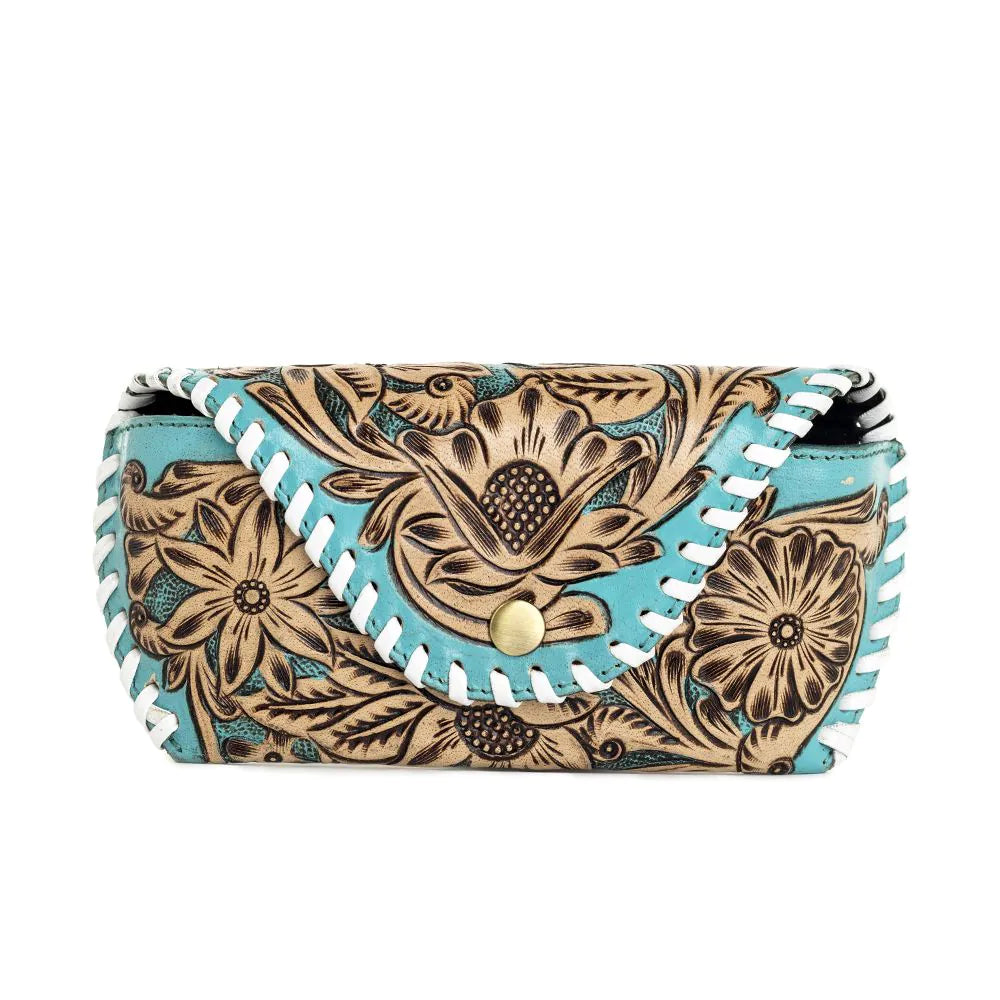 Chimayo Glasses Sun Case in Turquoise